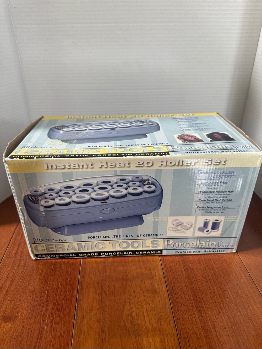Jilbere de Paris Ceramic Tools Porcelain Series 20 Roller Hairsetter curlers